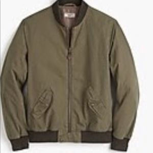 WALLACE & BARNES GARMENT-DYED COTTON MA-1 BOMBER JACKET